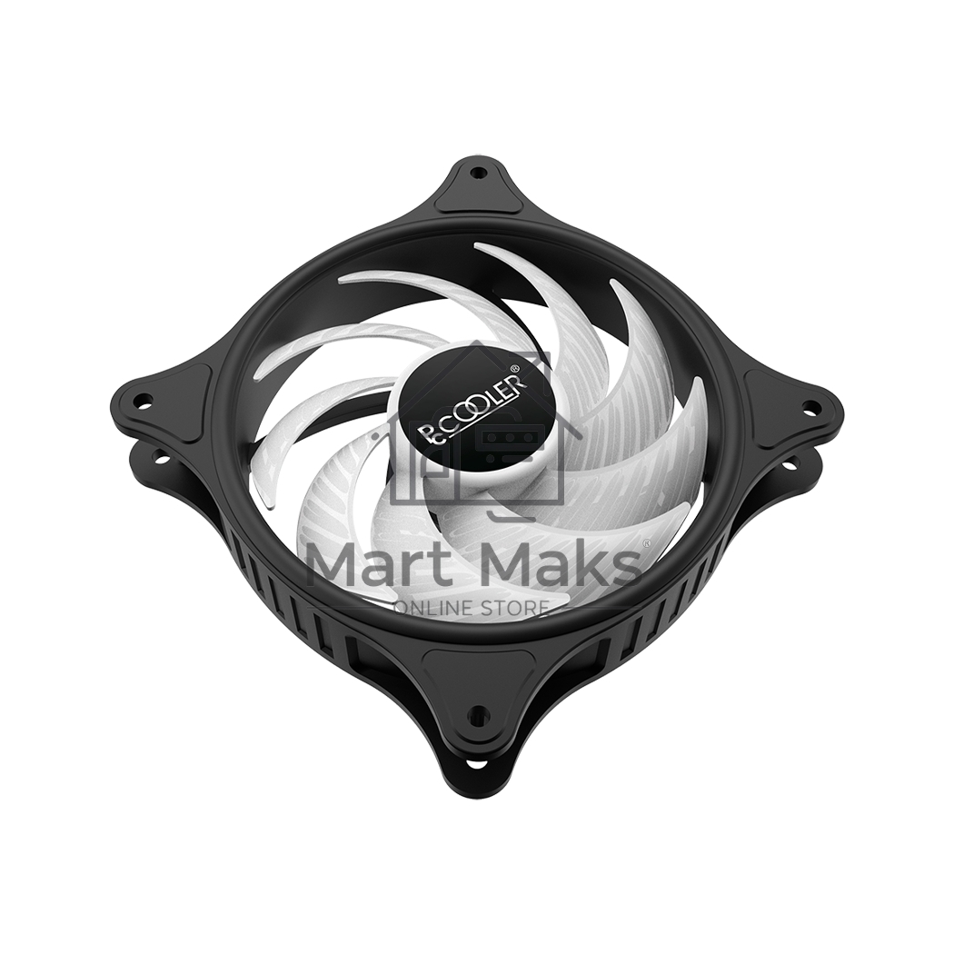 Вентилятор для корпуса PCCooler FX-120-3 черный, 120 мм, 1200 об/мин, 18 дБ, 3 pin