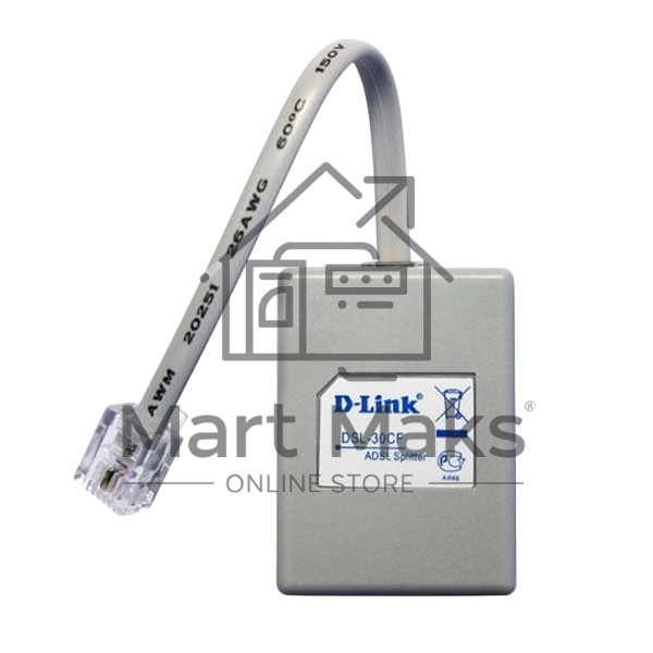 Сплиттер xDSL D-Link DSL-30CF/RS RJ-11 ADSL Annex A