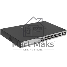 Коммутатор D-Link DGS-3130-30PS/B2A, 24×1 Гбит/с + 2×10 Гбит/с Base-T + 4×10 Гбит/с SFP+, управляемый