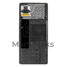 Корпус ExeGate BAA-503U2-UNS500, Mini-Tower, чёрный, 1 x 80/90 мм, БП 500 Вт