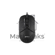 Мышь проводная A4Tech Fstyler FM12S черный, 1200 dpi, USB, кнопки - 3