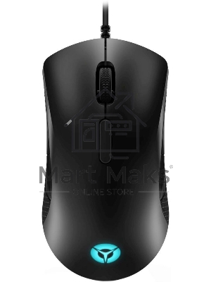 Мышь проводная Lenovo M300 RGB черный оптическая (8000dpi) USB (8but)