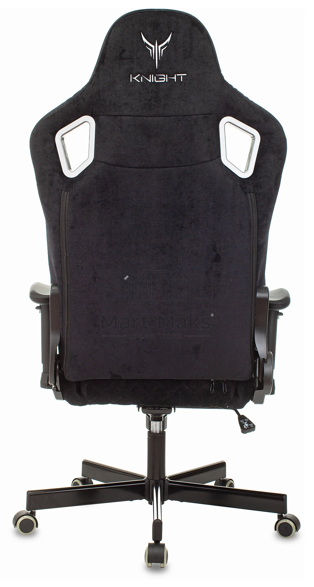 Кресло игровое Бюрократ Knight Outrider Light-20 черный с подголов. крестовина металл