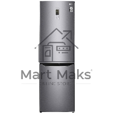 Холодильник LG GA-B419SLGL графит двухкамерный 223/79л морозилка снизу, No Frost