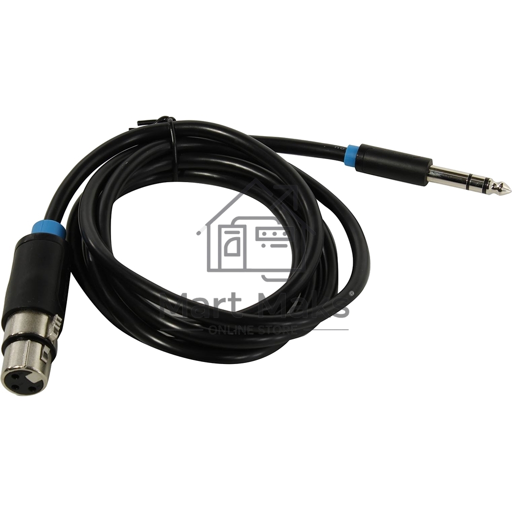 Кабель Vention аудио Jack 6.5 M/XLR F - 1.5м