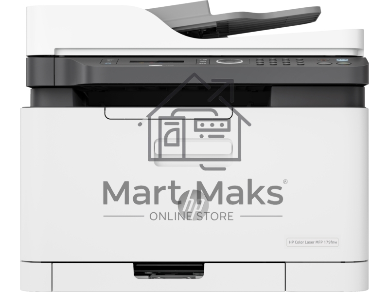 МФУ лазерный HP Color LaserJet 179fnw (4ZB97A), А4, цветной, печ. до 18 стр/мин. (ч/б) до 4 стр/мин. (цвет), скан. до 15 стр/мин. (ч/б) 6 стр/мин. (цвет), 600x600dpi, USB, RJ-45, Wi-Fi, Air Print, Mopria