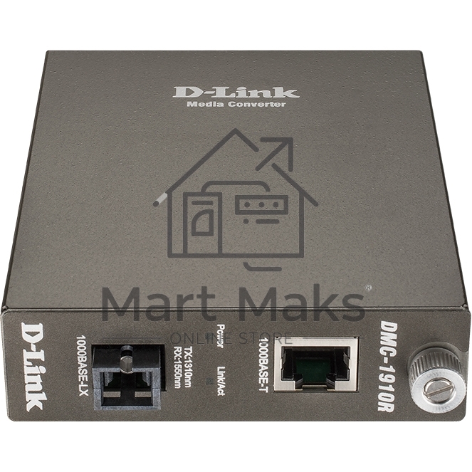 Сетевое оборудование D-Link ( DMC-1910R/A9A) Конвертер 1G UTP в 1G SM Single Fiber (15km, 1xSC), ресивер
