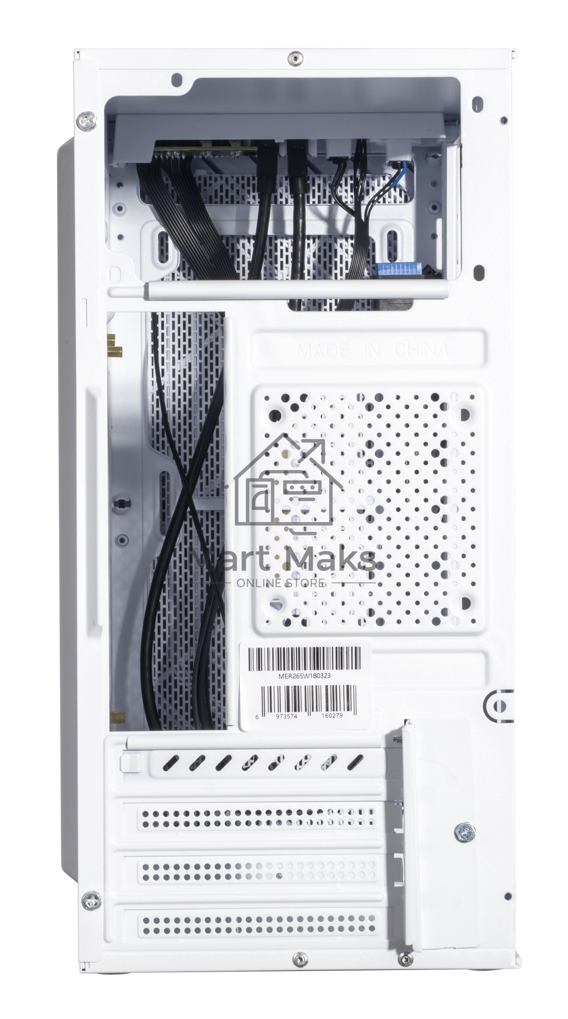 Компьютерный корпус Accord ACC-265W белый без БП mATX 1x80mm 1x92mm 2x120mm 2xUSB2.0 1xUSB3.0 audio