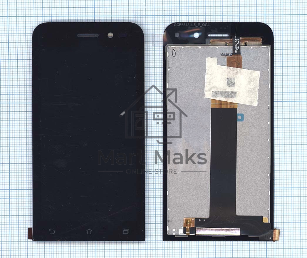 Дисплей для Asus ZenFone Go ZB452KG, черный