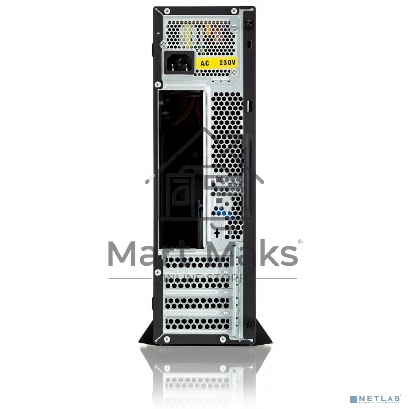 Компьютерный корпус Foxline FL-211-TFX300S с блоком питания 300Вт, mATX case, black, w/PSU TFX 300W, w/2xUSB2.0+2xUSB3.0, w/pwr cord, w/ 8cm FAN