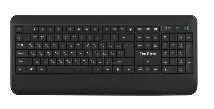 Клавиатура ExeGate Professional Standard LY-E5500M проводная, USB, черный