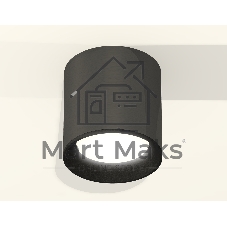 Светильник Ambrella Light XS6303001 DCH/SBK черный хром/черный песок MR16 GU5.3 (C6303, N6102)