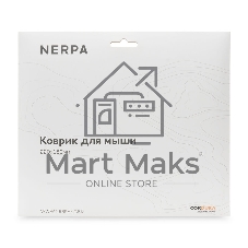 Коврик для мыши NERPA 220x180x4, top CORDURA, bottom PORON, flat paper box