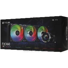 Система жидкостного охлаждения для процессора ID-COOLING FX360 INF черный 120мм алюминий+медь 2000rpm 27.2db 4-pin 350W
