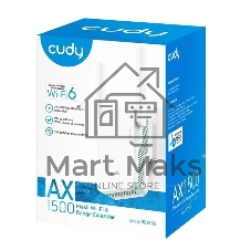 Ретранслятор Wi-Fi сигнала Cudy AX1500 Wi-Fi 6 Mesh Repeater