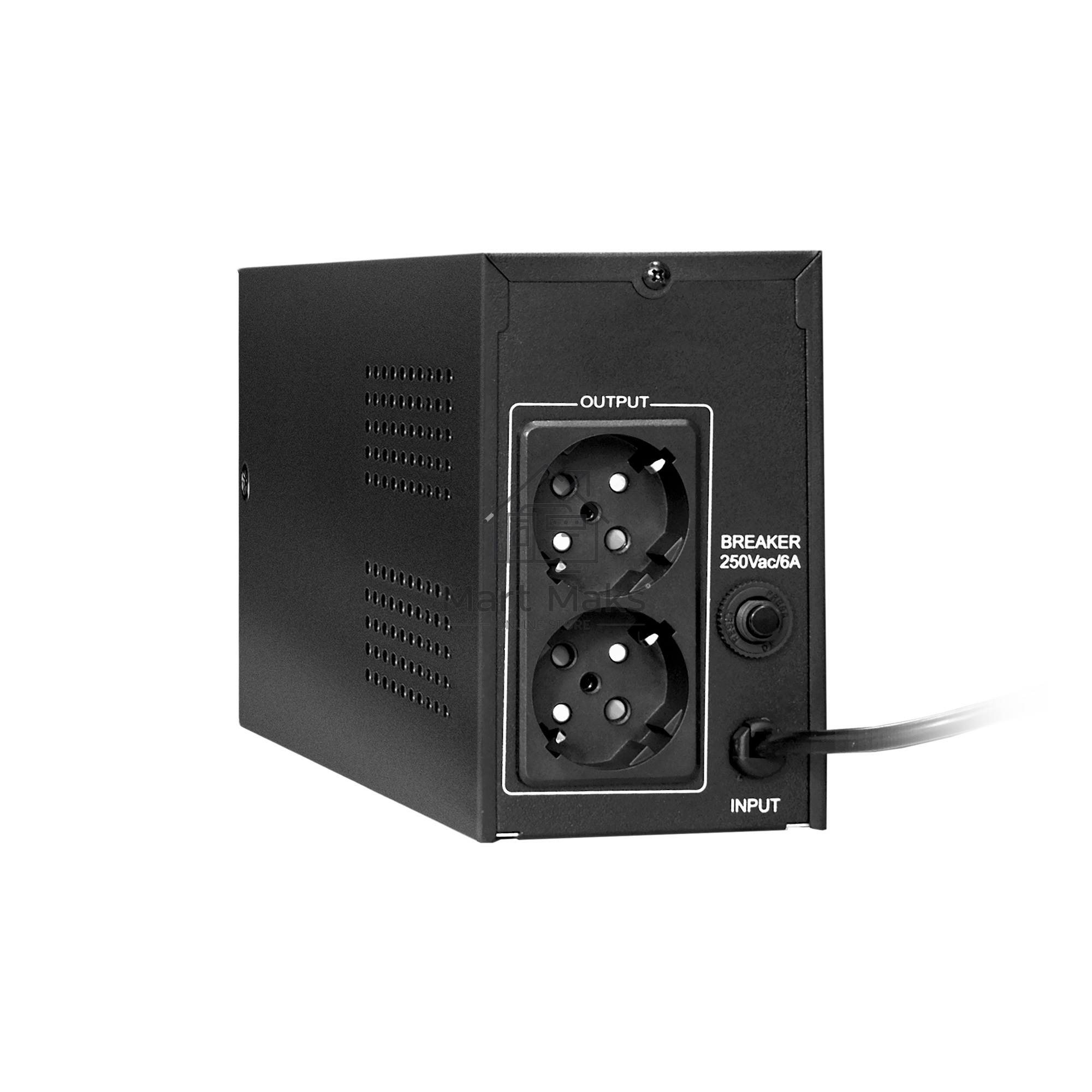 Источник бесперебойного питания ExeGate SpecialPro UNB-600.LED.AVR.EURO <600VA/360W, LED, AVR, 2 евророзетки, Black>