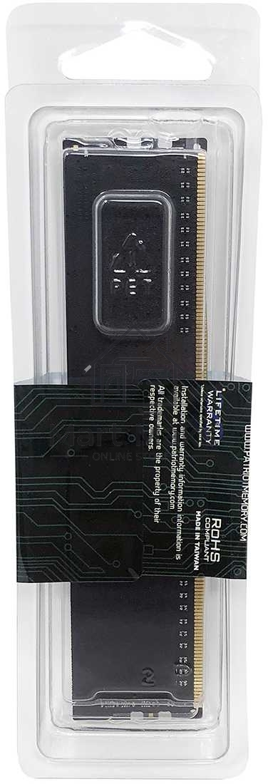 Оперативная память Patriot Signature, DDR4, 16GB (1x16 GB), 3200 MHz, CL22, DIMM