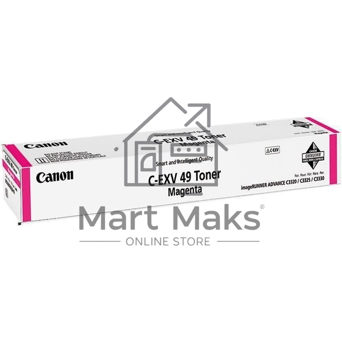 Картридж лазерный Canon C-EXV49M (8526B002) пурпурный (19 000 стр.) для iR-ADV C33xx
