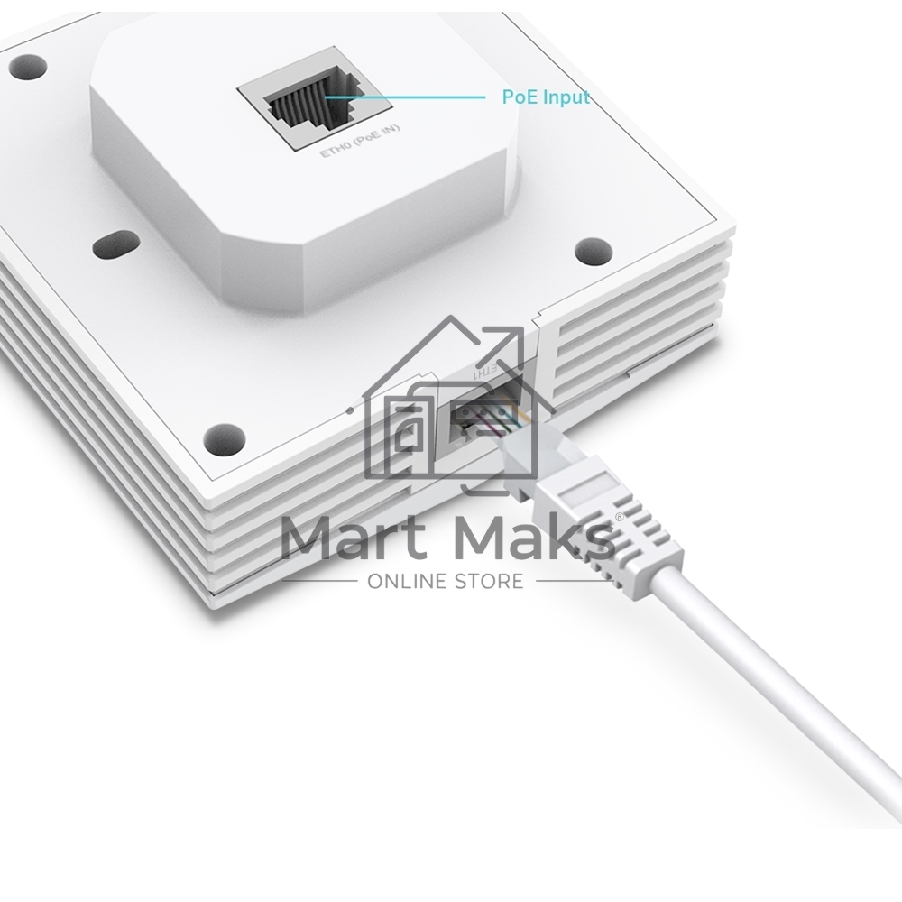 Точка доступа TP-Link EAP650-Wall AX3000 10/100/1000BASE-TX