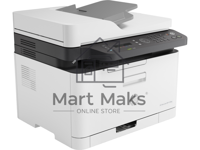 МФУ лазерный HP Color LaserJet 179fnw (4ZB97A), А4, цветной, печ. до 18 стр/мин. (ч/б) до 4 стр/мин. (цвет), скан. до 15 стр/мин. (ч/б) 6 стр/мин. (цвет), 600x600dpi, USB, RJ-45, Wi-Fi, Air Print, Mopria