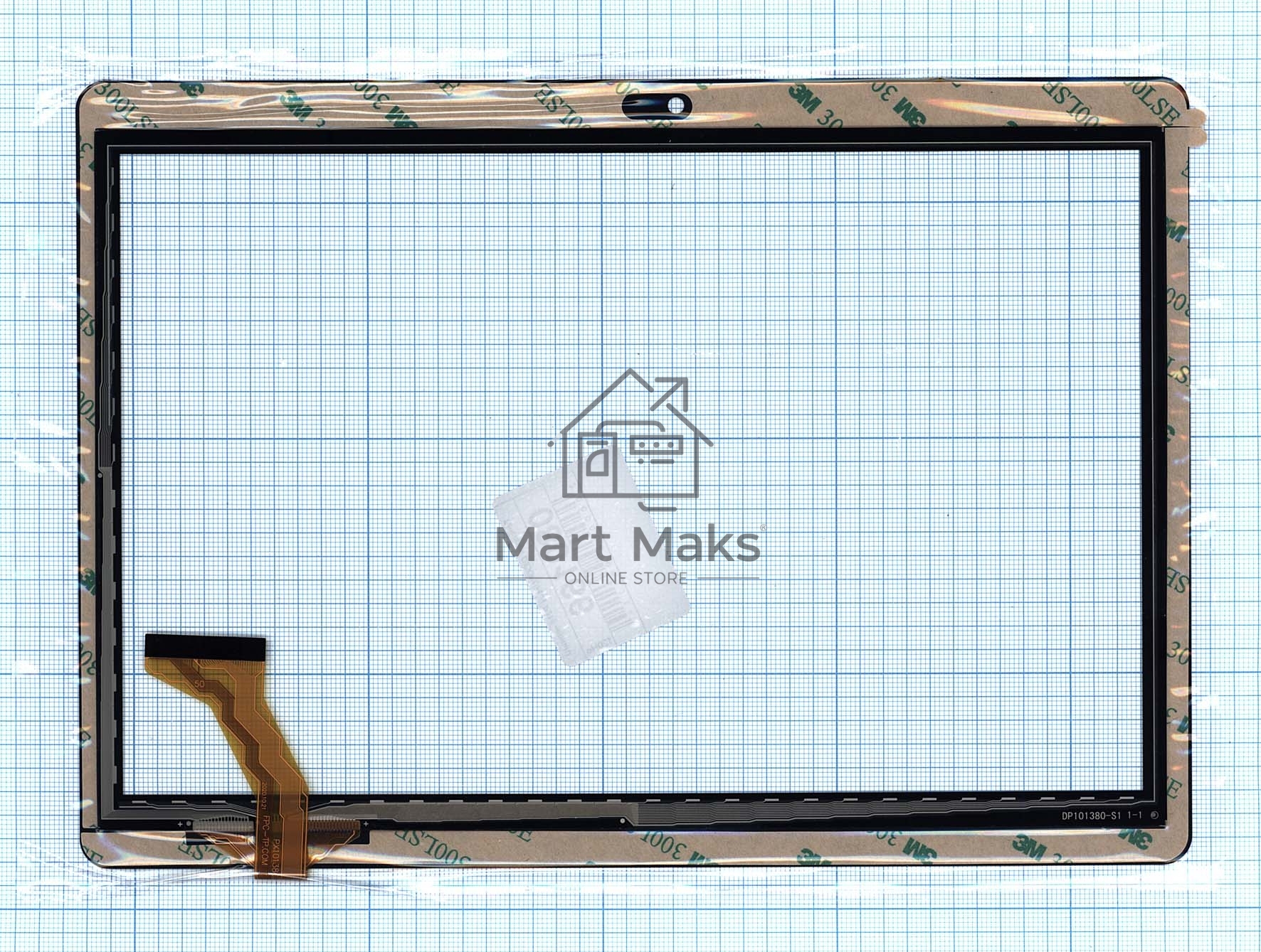 Сенсорное стекло (тачскрин) DEXP Ursus P210 черное