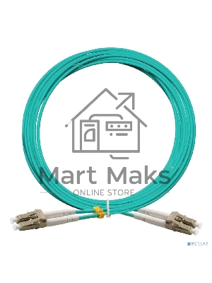 Патч-корд волоконно-оптический ExeGate FC-D-503-LC-LC-5M-LSZH (Шнур ВО MM 50/125 (OM3), LC/UPC-LC/UPC, Duplex, LSZH, 5м)