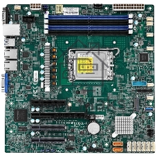 Материнская плата Supermicro X13SEM-F-B, 1xLGA-4677, OEM Intel Xeon SP gen 4, Intel C741, 8x DDR5 4800/4400/4000 MHz. 2x1Gbe Base-T i350+1xMgmt LAN, 10xSATA3, 2xSATA-DOM, 5xUSB 3.2, 2xPCI-Ex16+1xPCI-E x8+4xMCIO x8, 2xM.2, mATX