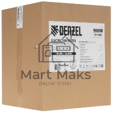 Тепловая пушка Denzel SFH-9000 400 В, 720 м3/ч, 3 реж. вентилятор, 6000/9000 Вт