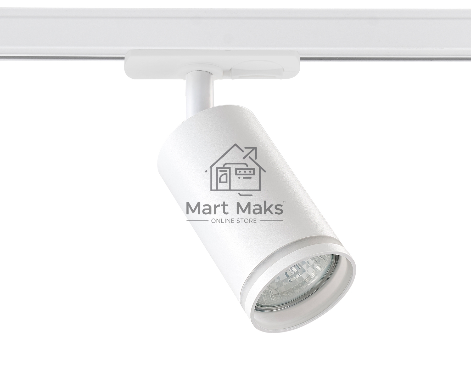 Трековый однофазный светильник Ambrella light GL5200 WH белый GU10 max 12W