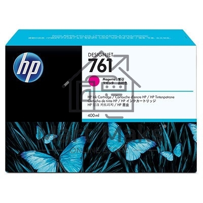 Картридж струйный HP №761 CM993A пурпурный для HP DJ T7100 (400мл)
