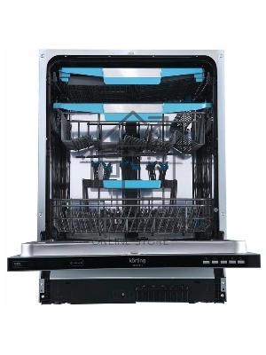 Встраиваемая посудомоечная машина Korting KDI 60570, серый, 59.8 см, 14 компл., 47 дБ, класс A++