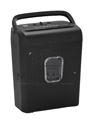 Шредер Cactus CS-SH-8-13-5X18 (секр.P-4)/фрагменты/8лист./13лтр./скрепки/скобы/пл.карты