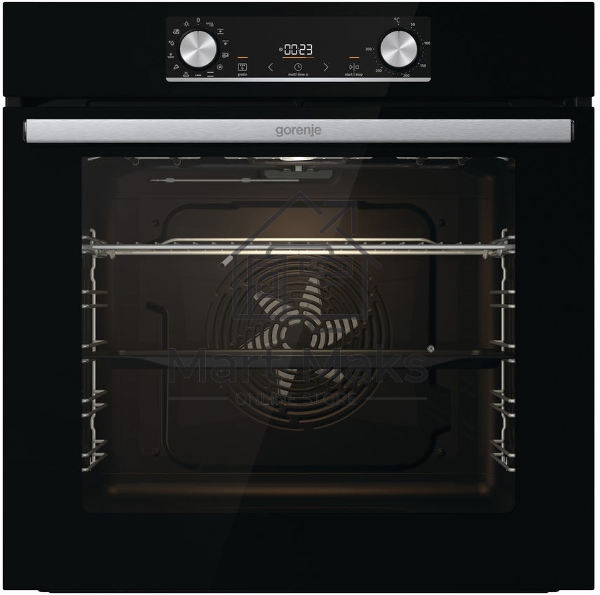 Духовой шкаф электрический Gorenje BOX6737E01BG черный, встраиваемый