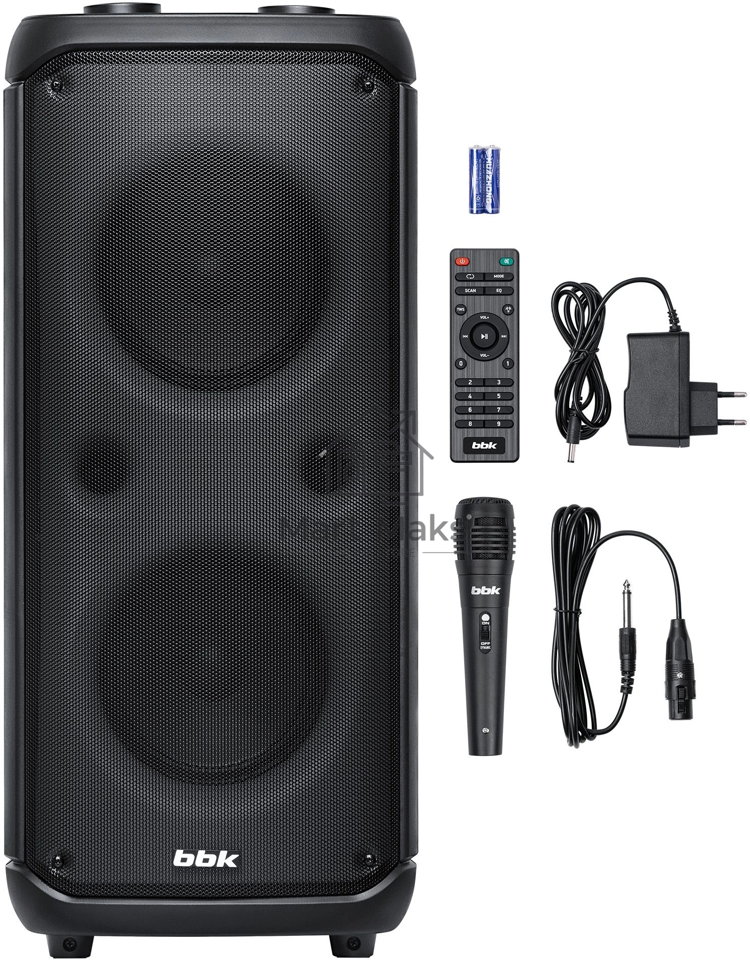 Минисистема BBK BTA6030 черный 50Вт FM USB BT
