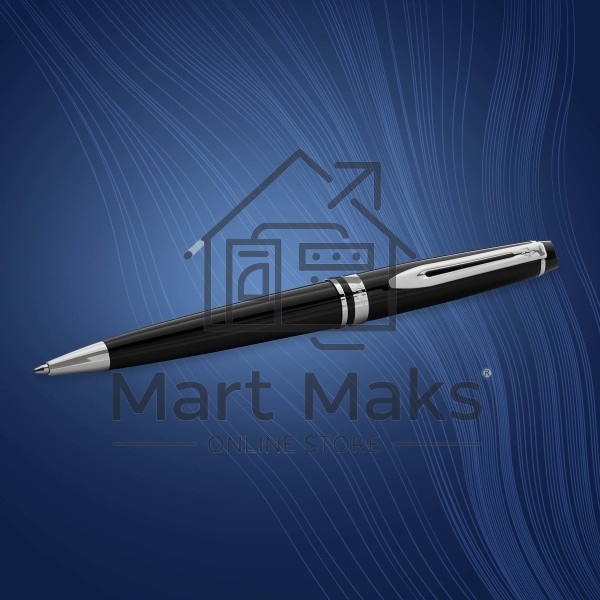 Ручка шариковая Waterman Expert 3 (CWS0951800) Black CT M, синие чернила, подарочная коробка