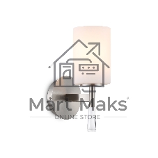 Настенный светильник Ambrella light LH56255 SN/FR никель/белый матовый E27 max 60W 160*120*280