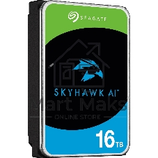 Жесткий диск HDD Seagate SkyHawk AI 16Tb 7200rpm SATA 512Mb 3.5