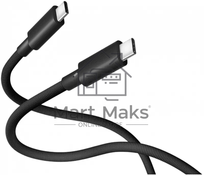 Кабель Xiaomi 6A High-speed USB4 Braided USB-C to USB-C Cable (1m) (BHR087BGL)