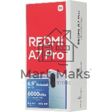 Смартфон Xiaomi Redmi A7 Pro 4Gb, 64Gb, голубой