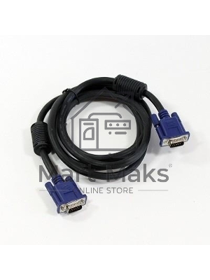 Кабель VCOM VVG6448-1.8M(O) Кабель монитор-SVGA card (15M-15M) 1,8 м 2 фильтра