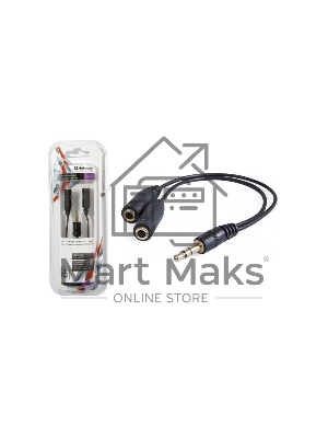 Аудио-переходник Defender jack 3.5мм разветвитель на два разъема jack 3.5мм