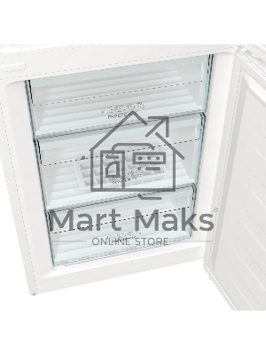 Холодильник Gorenje NRK6201EW4 белый (двухкамерный) (NO FROST)