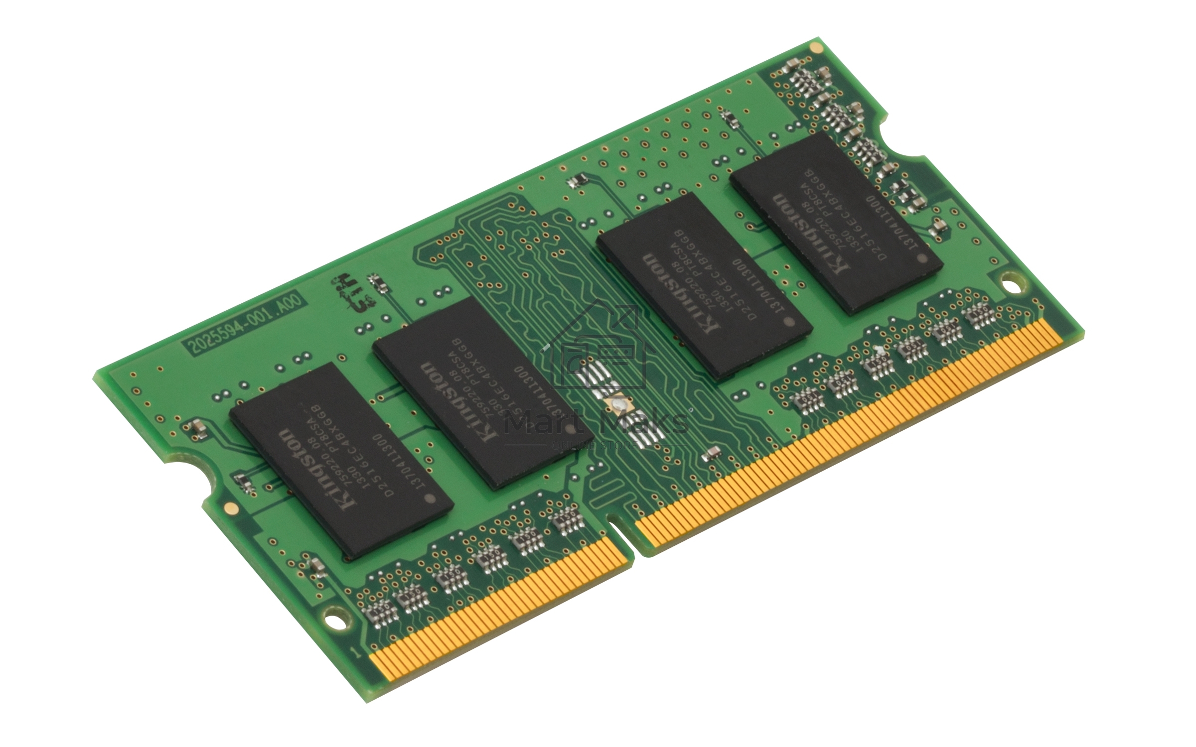 Оперативная память Kingston ValueRAM, DDR3, 4GB (1x4GB), 1600MHz, CL11, SO-DIMM