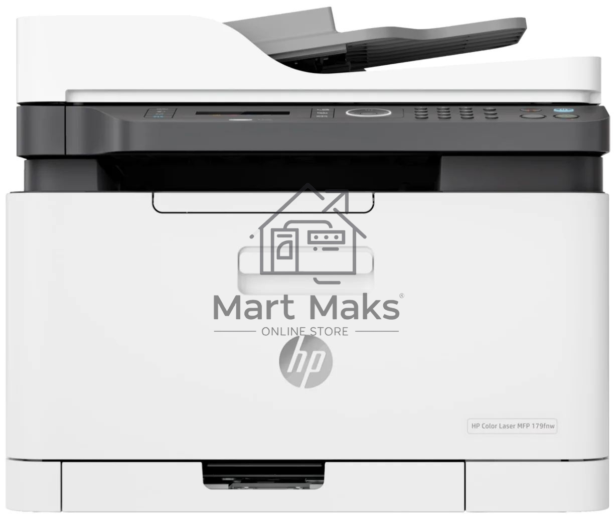 МФУ лазерный HP Color LaserJet 179fnw (4ZB97A), А4, цветной, печ. до 18 стр/мин. (ч/б) до 4 стр/мин. (цвет), скан. до 15 стр/мин. (ч/б) 6 стр/мин. (цвет), 600x600dpi, USB, RJ-45, Wi-Fi, Air Print, Mopria