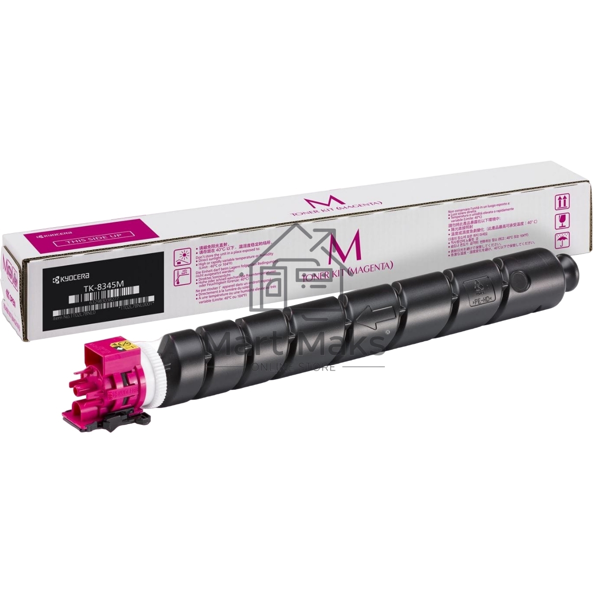 Картридж лазерный Kyocera TK-8345M (1T02L7BNL0/1T02L7BNL1) пурпурный для TASKalfa 2552ci 12000 стр.
