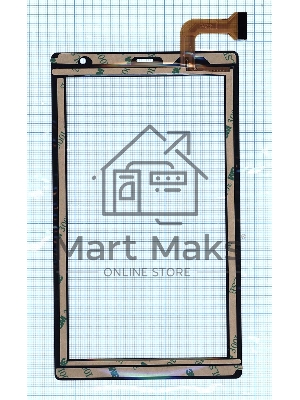 Сенсорное стекло (тачскрин) DEXP Ursus L270 черное