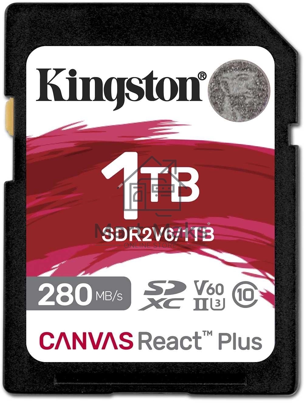 Флеш карта SDXC Kingston SDR2V6/1TB Canvas React Plus w/o adapter 1TB