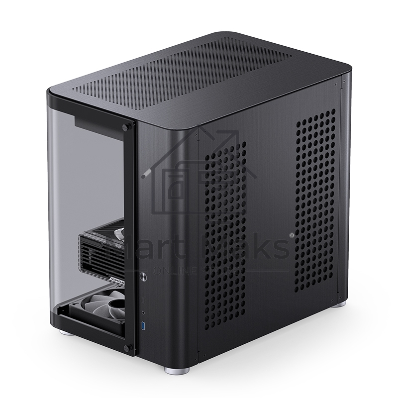 Компьютерный корпус JONSBO TK-2 Black ATX без БП, mini-ITX, micro-ATX, ATX, черный