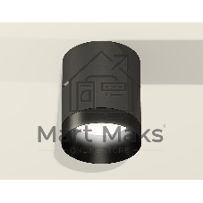 Светильник Ambrella Light XS6303002 DCH/PBK черный хром/черный полированный MR16 GU5.3 (C6303, N6131)