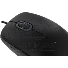 Мышь проводная Logitech M110 Silent черный, 1000 dpi, USB, кнопки - 3